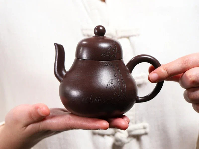 Teko Zisha Yixing [Si Ting] (100 Mu Zi Ni - 220ml)