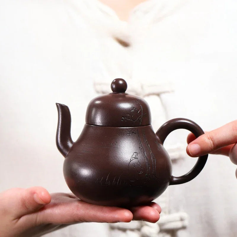 Teko Zisha Yixing [Si Ting] (100 Mu Zi Ni - 220ml)