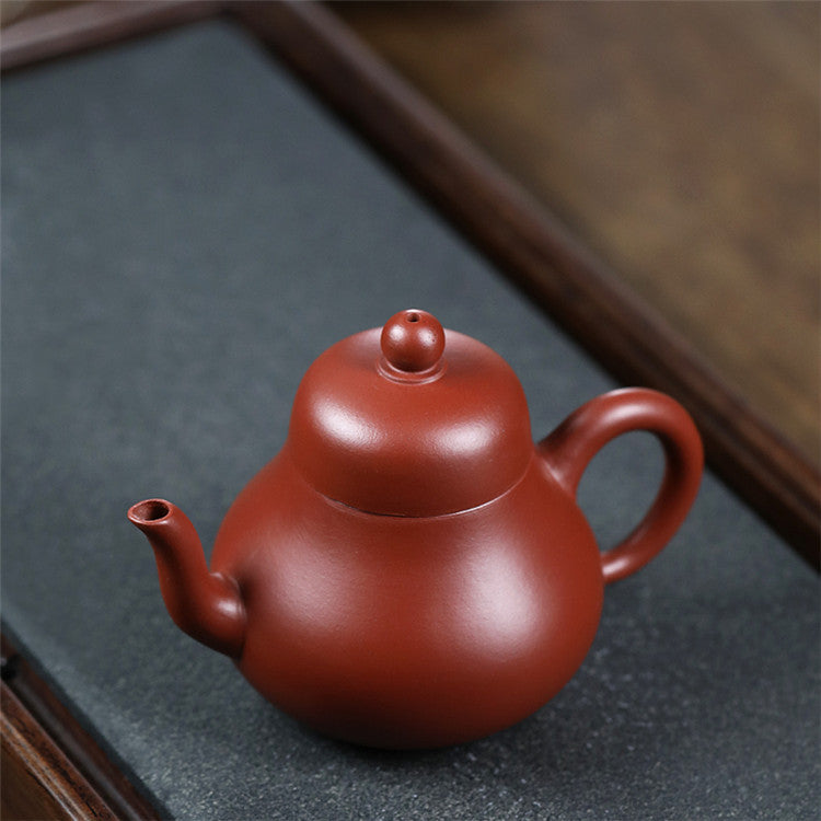 Yixing Zisha Teapot [Si Ting] (Dahongpao -170ml) - YIQIN TEA HOUSE | yiqinteahouse.com | <200ml, new arrival, teapot, teaware, zisha teapot