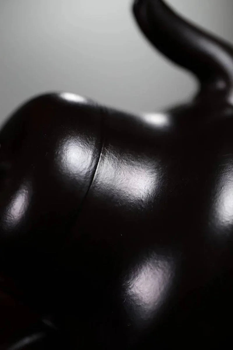 Teko Yixing Zisha [Si Ting] (Dahongpao Hitam Abu - 170ml)