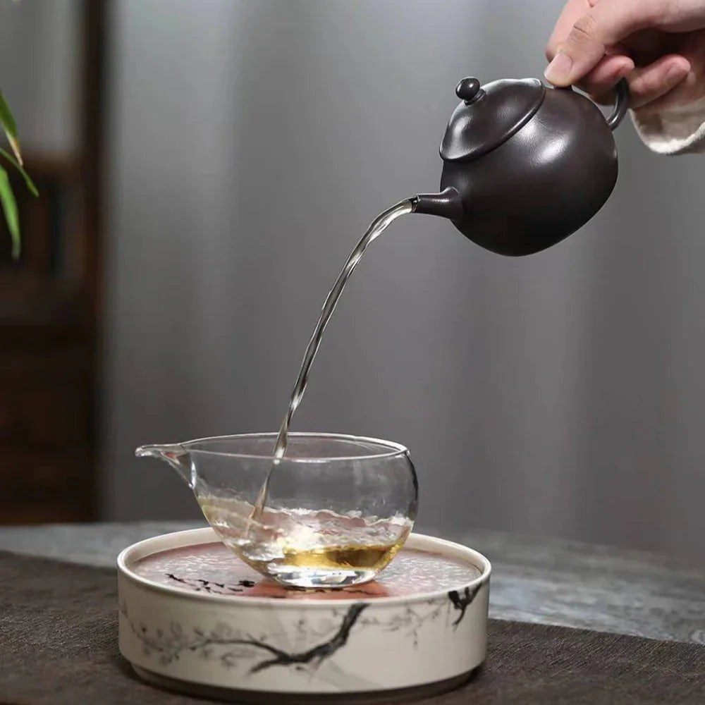 Teko Yixing Zisha [Straw Hat Pot] (Tian Qing Ni - 150ml)