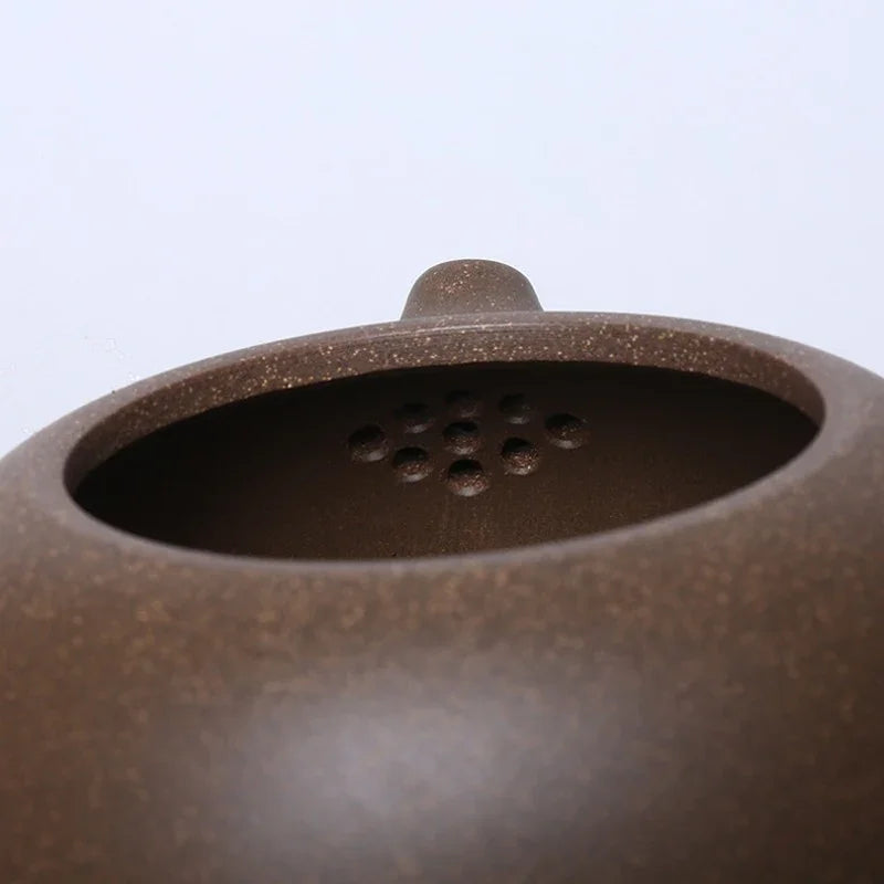 Teko Zisha Yixing [Tang Yu Xishi Side Handle Pot] (Qing Duan Ni - 200ml)