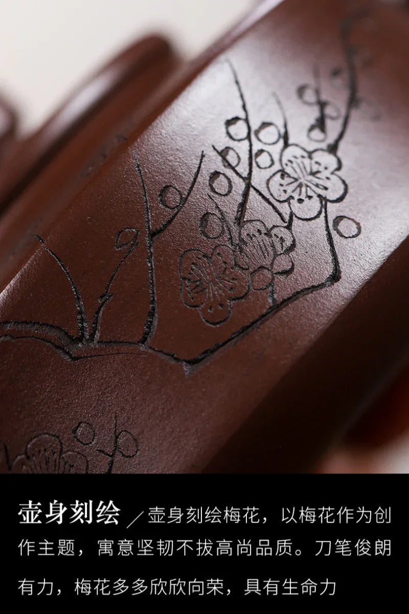 Yixing Zisha Teapot [Tibi Tiliang] (Zi Ni - 370ml) - YIQIN TEA HOUSE | yiqinteahouse.com | >300ml, teapot, teaware, zisha teapot