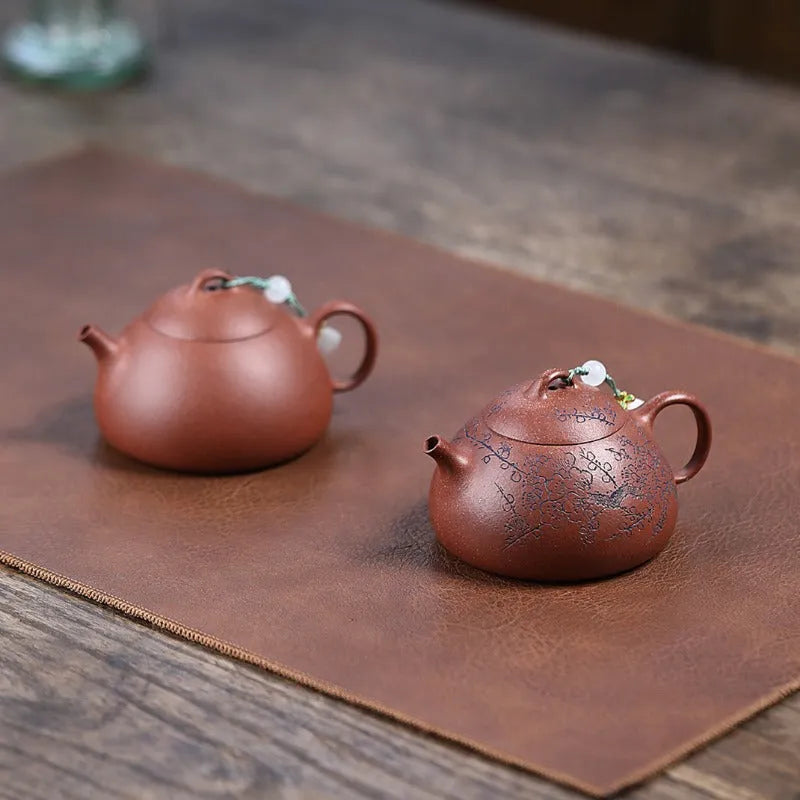 Yixing Zisha Teapot [Wendan] (Jiang Po Ni - 140ml) - YIQIN TEA HOUSE | yiqinteahouse.com | <200ml, teapot, teaware, zisha teapot