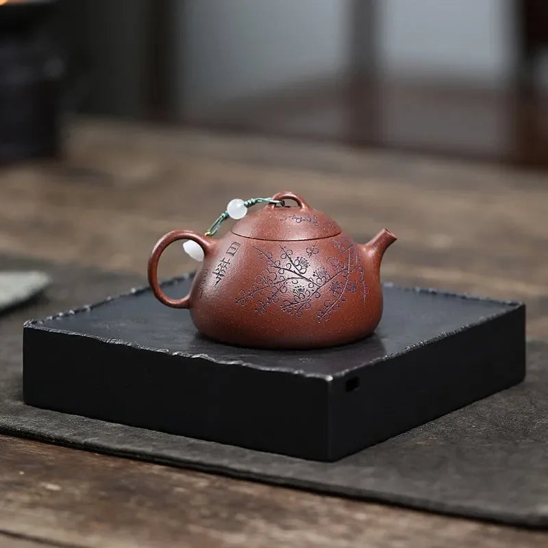 Yixing Zisha Teapot [Wendan] (Jiang Po Ni - 140ml)