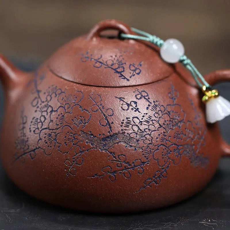 Yixing Zisha Teapot [Wendan] (Jiang Po Ni - 140ml) - YIQIN TEA HOUSE | yiqinteahouse.com | <200ml, teapot, teaware, zisha teapot