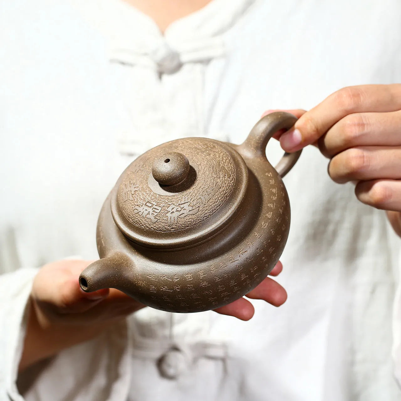 Yixing Zisha Teapot [Xinjing Fanggu] (Duan Ni - 280ml) - YIQIN TEA HOUSE | yiqinteahouse.com | 200-300ml, new arrival, teapot, teaware, zisha teapot