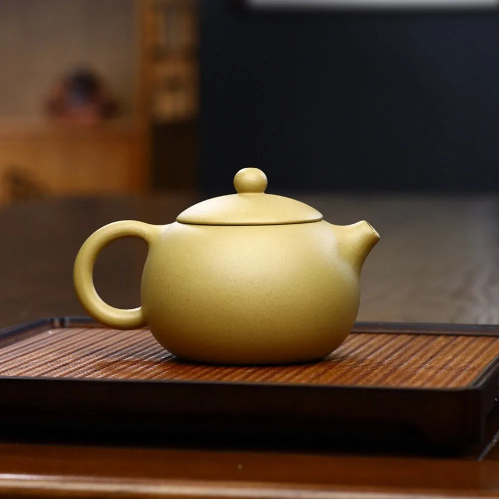 Yixing Zisha Teapot [Xishi Pot] (Duan Ni - 300/430ml) - YIQIN TEA HOUSE | yiqinteahouse.com | 200-300ml, >300ml, new arrival, teapot, teaware, zisha teapot