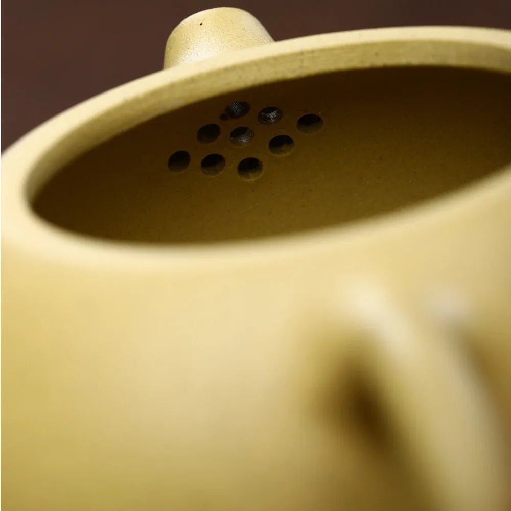 Yixing Zisha Teapot [Xishi Pot] (Duan Ni - 300/430ml) - YIQIN TEA HOUSE | yiqinteahouse.com | 200-300ml, >300ml, new arrival, teapot, teaware, zisha teapot