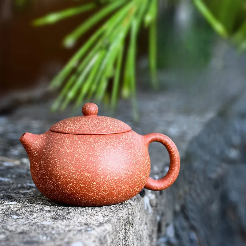 Yixing Zisha Teapot [Xishi Pot] (Long Xue Sha - 230ml) - YIQIN TEA HOUSE | yiqinteahouse.com | 200-300ml, teapot, teaware, zisha teapot