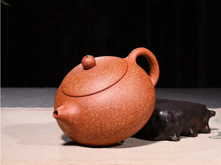 Yixing Zisha Teapot [Xishi Pot] (Long Xue Sha - 230ml) - YIQIN TEA HOUSE | yiqinteahouse.com | 200-300ml, teapot, teaware, zisha teapot