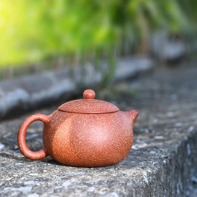 Yixing Zisha Teapot [Xishi Pot] (Long Xue Sha - 230ml) - YIQIN TEA HOUSE | yiqinteahouse.com | 200-300ml, teapot, teaware, zisha teapot