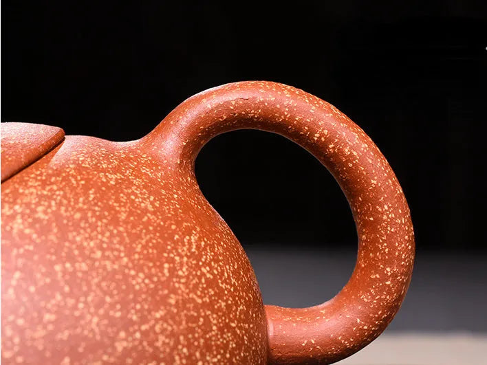 Yixing Zisha Teapot [Xishi Pot] (Long Xue Sha - 230ml) - YIQIN TEA HOUSE | yiqinteahouse.com | 200-300ml, teapot, teaware, zisha teapot