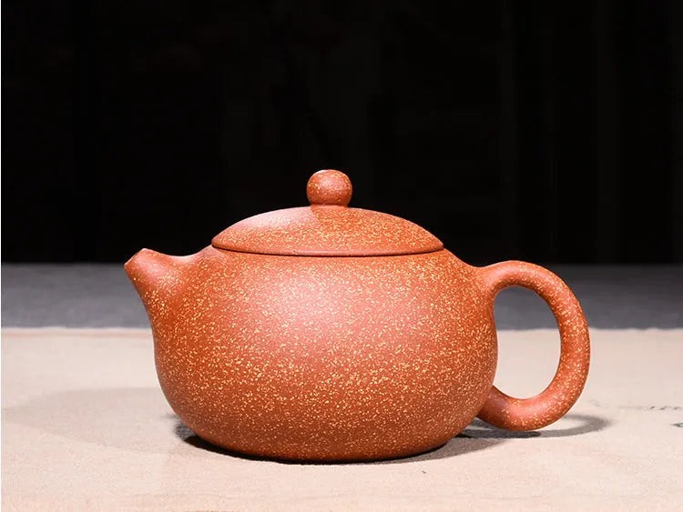 Yixing Zisha Teapot [Xishi Pot] (Long Xue Sha - 230ml) - YIQIN TEA HOUSE | yiqinteahouse.com | 200-300ml, teapot, teaware, zisha teapot