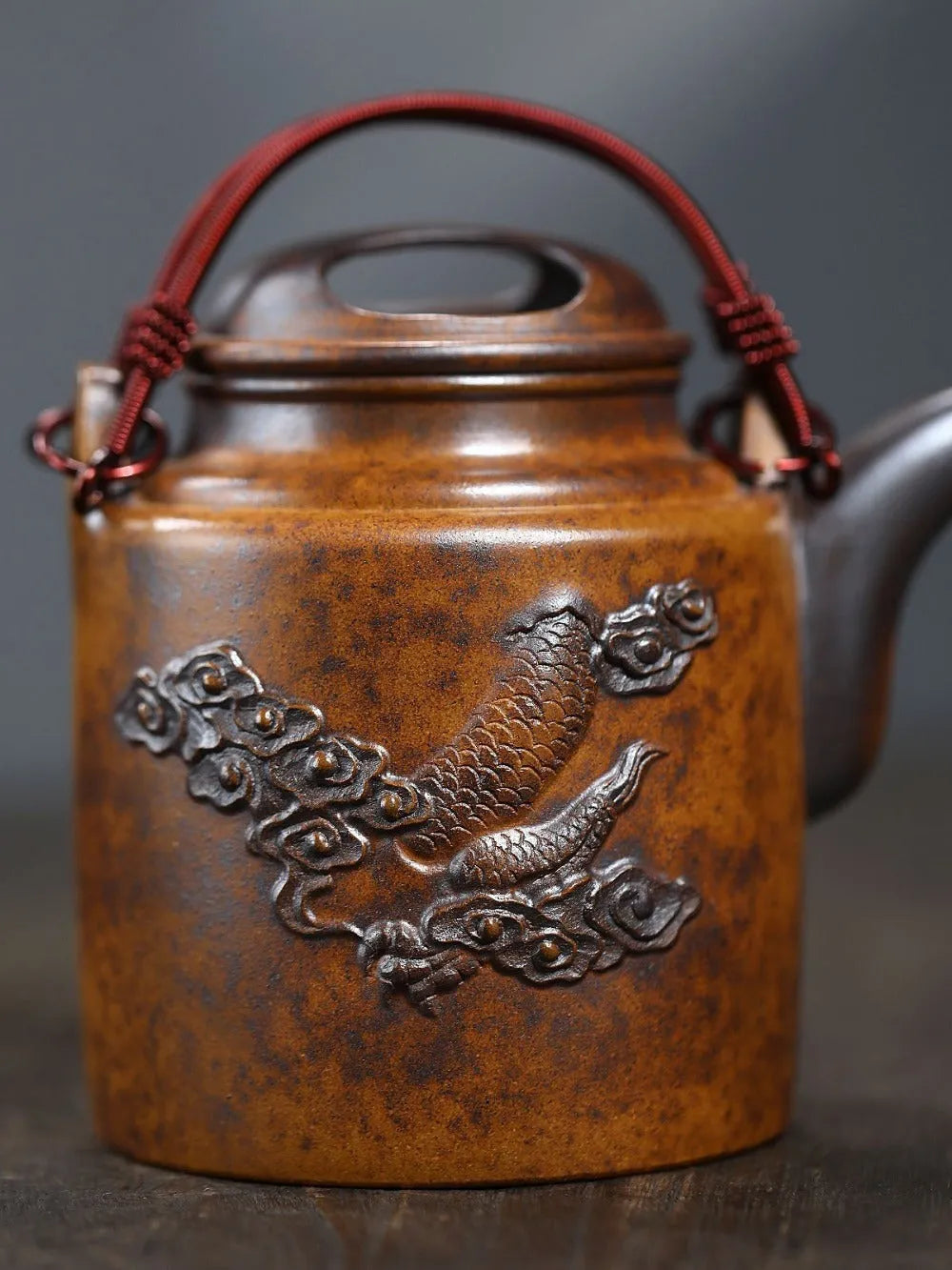 Yixing Zisha Teapot [Yang Tong] (High Temperature Duan Ni Fired - 450ml) - YIQIN TEA HOUSE | yiqinteahouse.com | >300ml, new arrival, teapot, teaware, zisha teapot