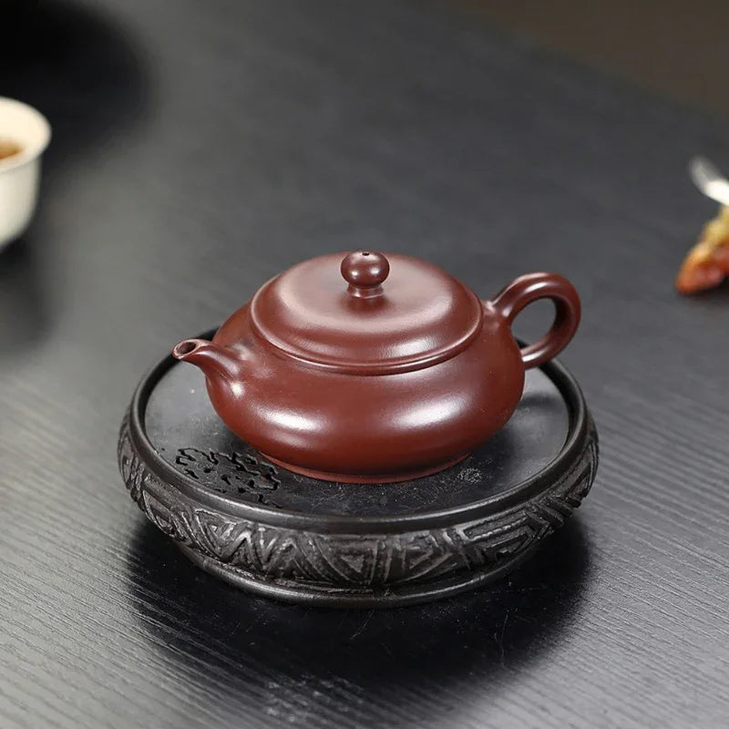 Yixing Zisha Teapot [Yun Lu] (Zi Ni - 140ml) - YIQIN TEA HOUSE | yiqinteahouse.com | <200ml, teapot, teaware, zisha teapot