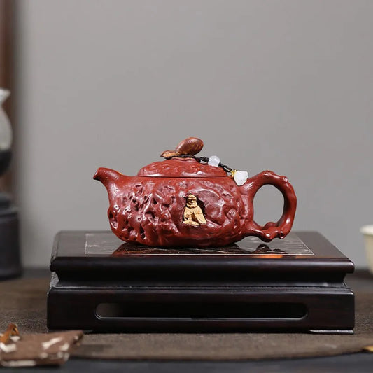 Yixing Zisha Teapot [Zen Gong Chun] (Dahongpao - 220ml) - YIQIN TEA HOUSE | yiqinteahouse.com | 200-300ml, teapot, teaware, zisha teapot