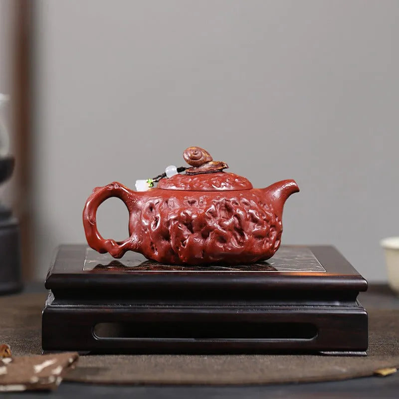 Yixing Zisha Teapot [Zen Gong Chun] (Dahongpao - 220ml) - YIQIN TEA HOUSE | yiqinteahouse.com | 200-300ml, teapot, teaware, zisha teapot