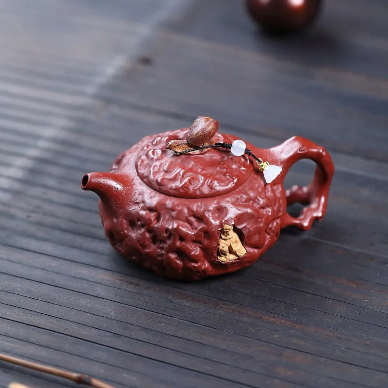 Yixing Zisha Teapot [Zen Gong Chun] (Dahongpao - 220ml) - YIQIN TEA HOUSE | yiqinteahouse.com | 200-300ml, teapot, teaware, zisha teapot