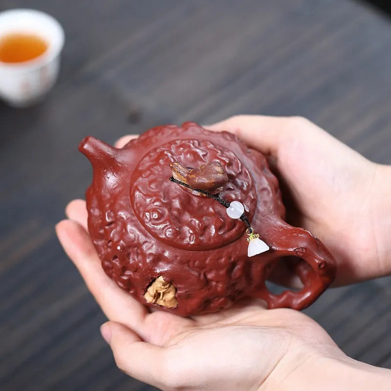 Yixing Zisha Teapot [Zen Gong Chun] (Dahongpao - 220ml) - YIQIN TEA HOUSE | yiqinteahouse.com | 200-300ml, teapot, teaware, zisha teapot