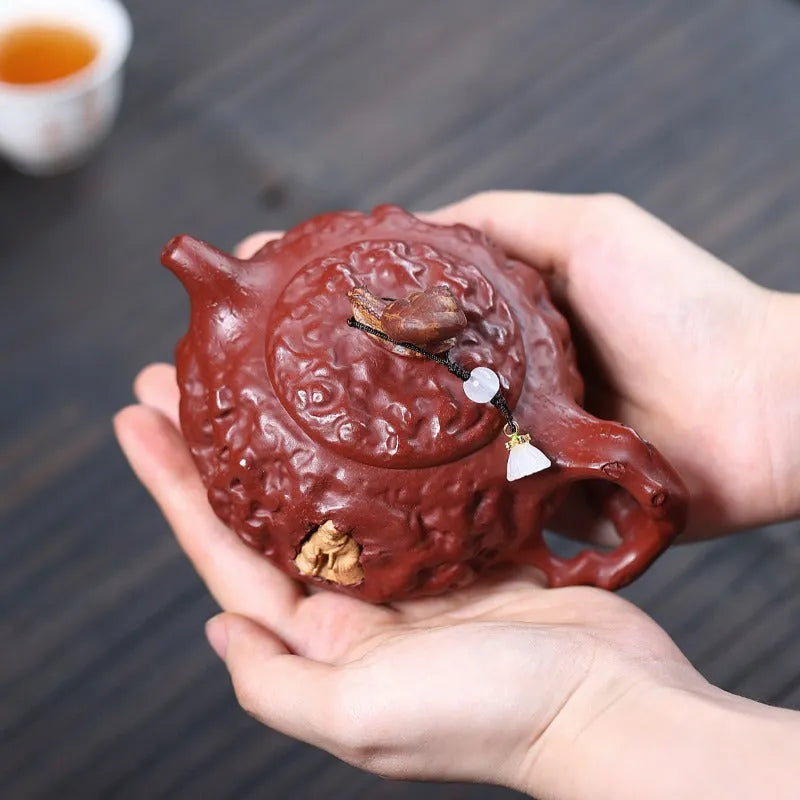 Yixing Zisha Teapot [Zen Gong Chun] (Dahongpao - 220ml) - YIQIN TEA HOUSE | yiqinteahouse.com | 200-300ml, teapot, teaware, zisha teapot