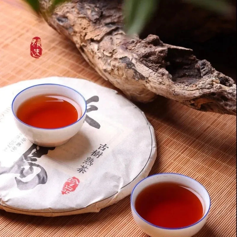 2006 Spring Yunnan Shu Puer Tea Cake [Bingdao] - YIQIN TEA HOUSE | yiqinteahouse.com | dark tea, pu-er, puer, shu puer, tea