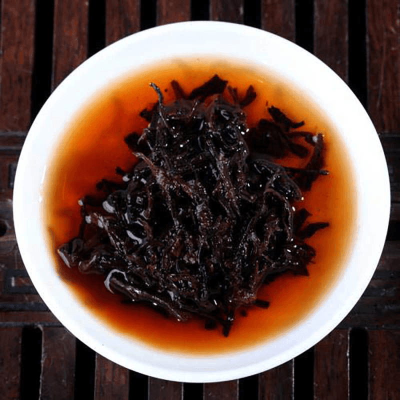 2008 Yunnan Menghai Qizi Shu Puer Tea Cake [Lao Pu-er] - YIQIN TEA HOUSE | yiqinteahouse.com | dark tea, pu-er, puer, shu puer, tea