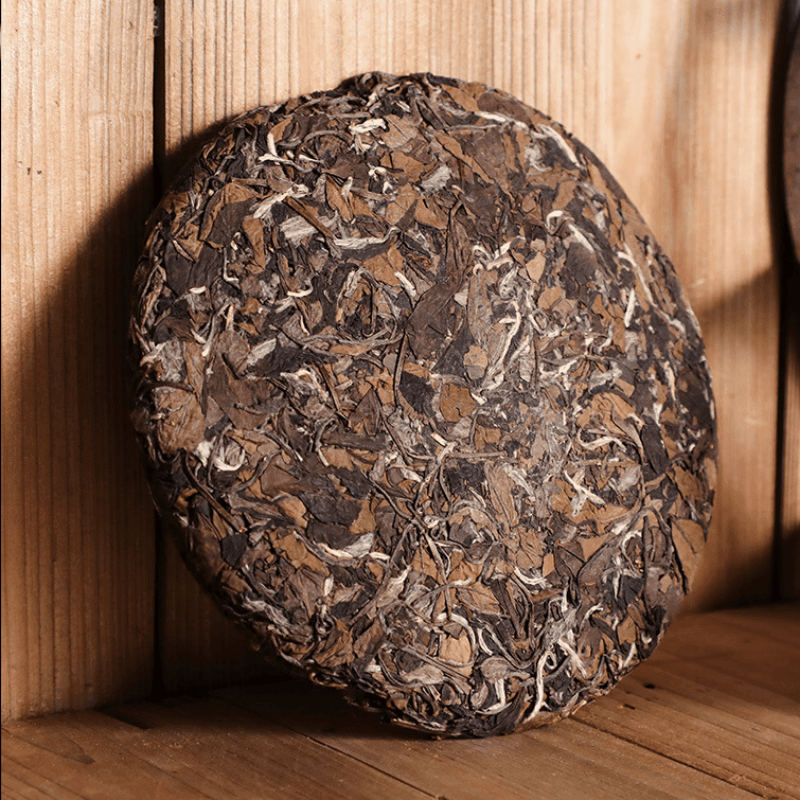 2009 Fuding Premium White Tea Cake [Gaoshan Hanlu Gong Mei] - YIQIN TEA HOUSE | yiqinteahouse.com | gong mei, tea, white tea