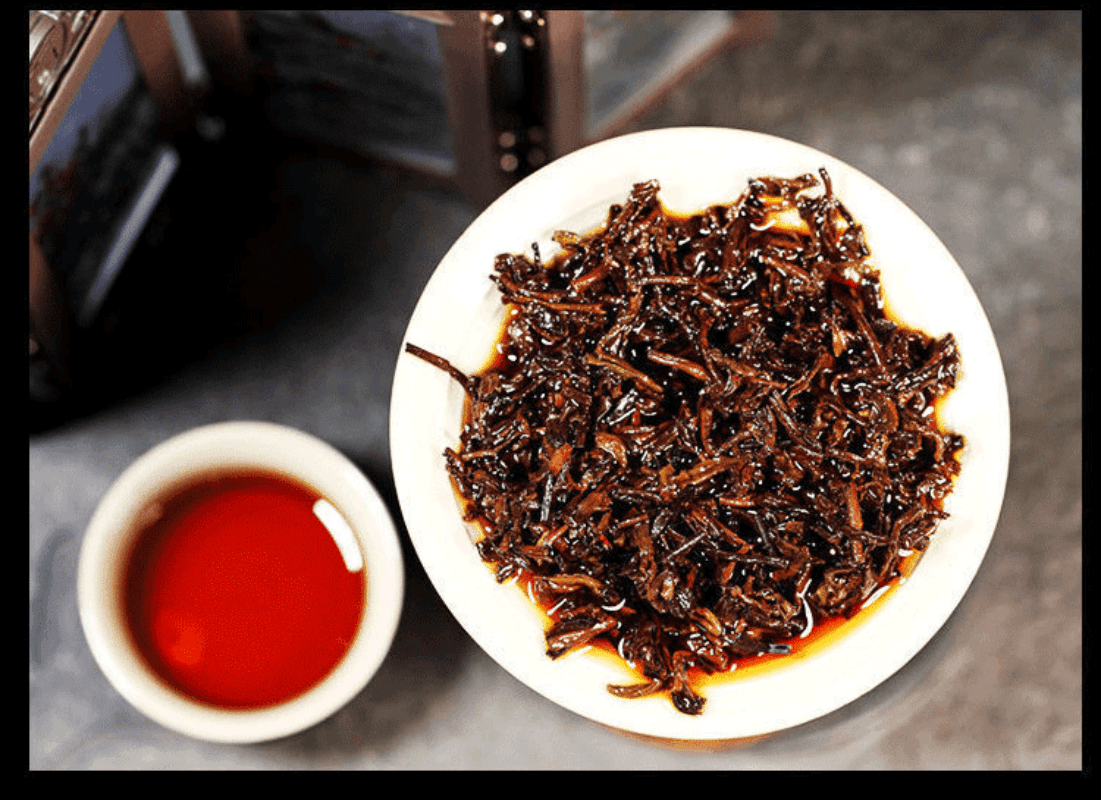 2009 Spring Yunnan Premium Shu Puer Tea Cake [Mansong] - YIQIN TEA HOUSE | yiqinteahouse.com | dark tea, pu-er, puer, shu puer, tea