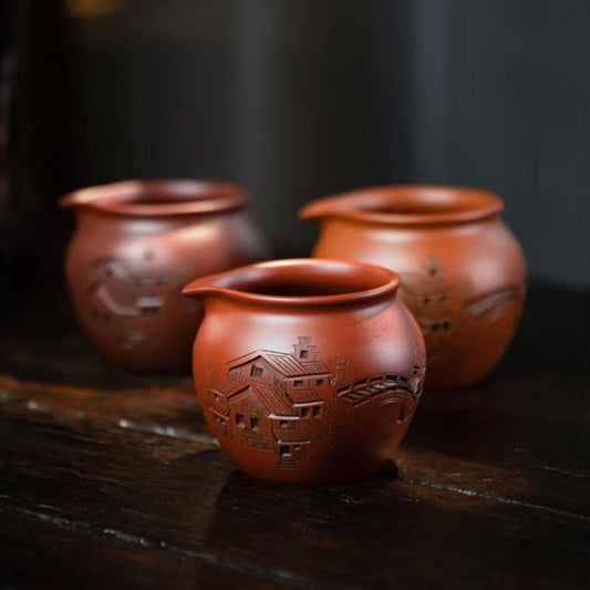 Handmade Yixing Zisha Fair Cup [Yi Jiangnan] 230ml