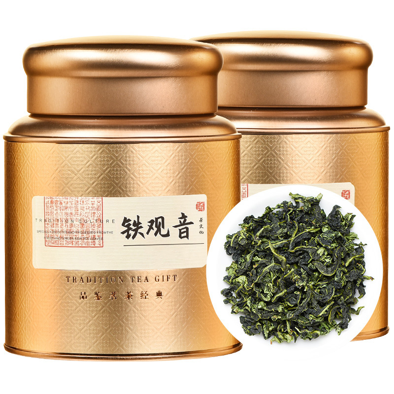 安溪 [铁观音] 清香型兰花香乌龙茶 茶叶罐装礼装 250/500g