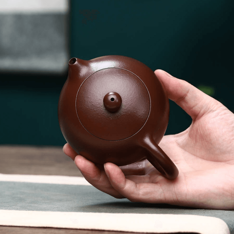 Full Handmade Yixing Purple Clay Teapot [Xishi Pot] | 全手工宜兴紫砂壶 原矿老紫泥 [西施壶] - YIQIN TEA HOUSE 一沁茶舍  |  yiqinteahouse.com