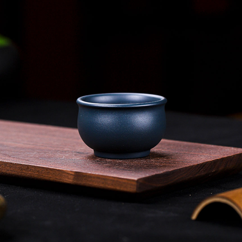 Full Handmade Yixing Zisha Teapot [Zhizu] (Tian Qing Ni - 260ml)