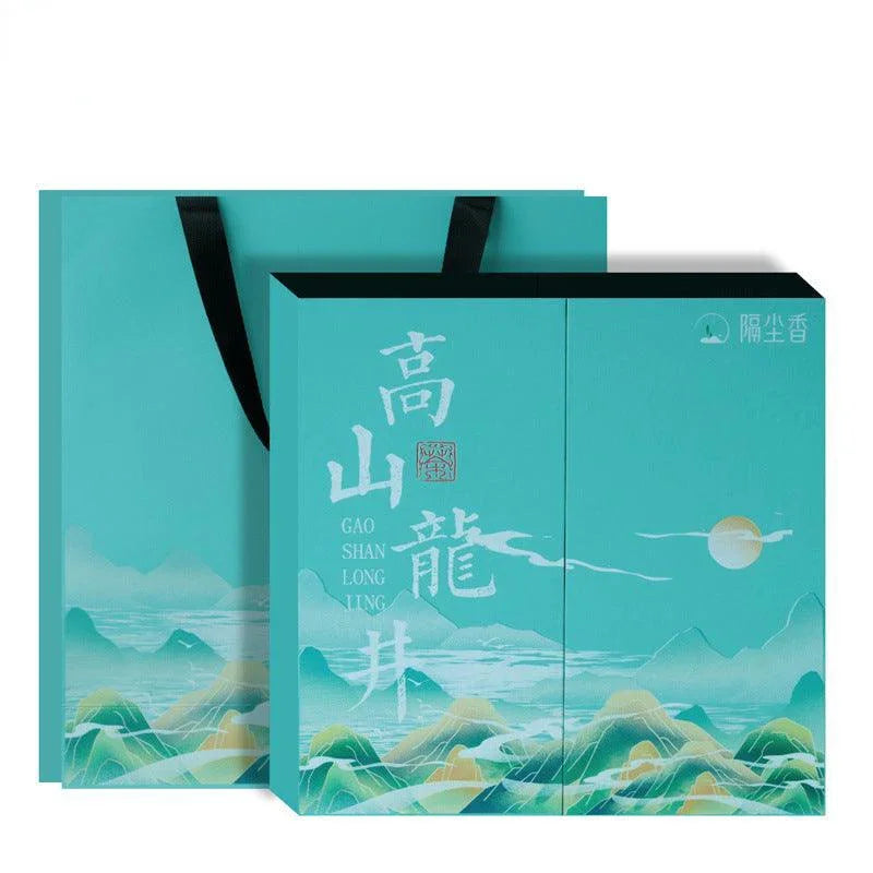 2024 Early Spring Zhejiang Shaoxing [Long Jing] Class S Green Tea Canned Gift Set 250g - YIQIN TEA HOUSE | yiqinteahouse.com | gift, green tea, long jing, tea