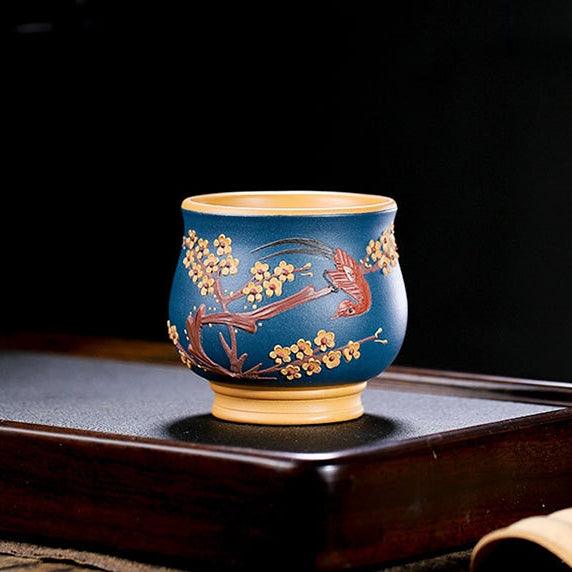 Full Handmade Yixing Zisha Master Tea Cup Gift Set [Ningxiang] - YIQIN TEA HOUSE | yiqinteahouse.com | new arrival, tea cup, teaware