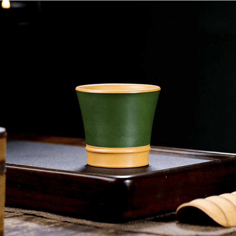 Full Handmade Yixing Zisha Master Tea Cup Set [Shanshui] - YIQIN TEA HOUSE | yiqinteahouse.com | tea cup, teaware