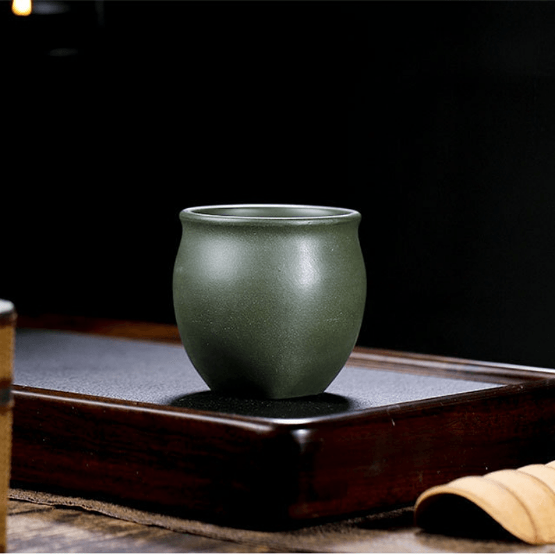 Full Handmade Yixing Zisha Master Tea Cup Set [Shanshui] - YIQIN TEA HOUSE | yiqinteahouse.com | tea cup, teaware