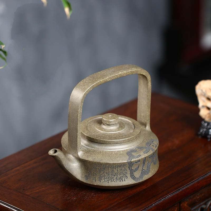 Full Handmade Yixing Zisha Teapot [Chibi Huaigu] (Long Bei Qing - 375ml) - YIQIN TEA HOUSE | yiqinteahouse.com | >300ml, autopostr_instagram_69921, full handmade zisha teapot, new arrival, teapot, teaware