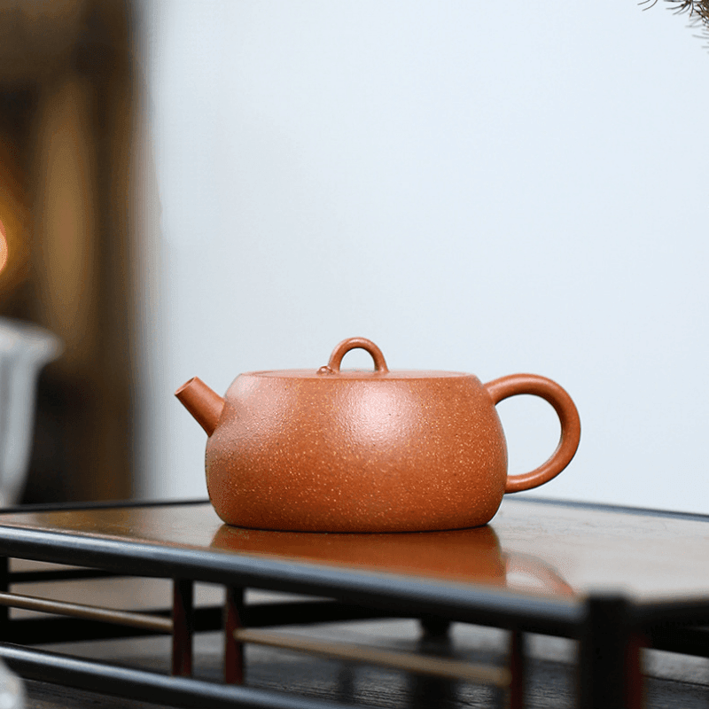 Full Handmade Yixing Zisha Teapot [De Qu] (Jiang Po Ni - 160ml) - YIQIN TEA HOUSE | yiqinteahouse.com | <200ml, autopostr_instagram_69921, full handmade zisha teapot, teapot, teaware