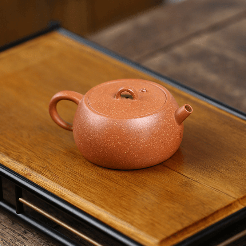 Full Handmade Yixing Zisha Teapot [De Qu] (Jiang Po Ni - 160ml) - YIQIN TEA HOUSE | yiqinteahouse.com | <200ml, autopostr_instagram_69921, full handmade zisha teapot, teapot, teaware