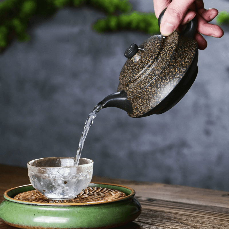 Full Handmade Yixing Zisha Teapot [Jin Qian Bao] (Hei Jiao Ni - 340ml) - YIQIN TEA HOUSE | yiqinteahouse.com | >300ml, autopostr_instagram_69921, full handmade zisha teapot, new arrival, teapot, teaware