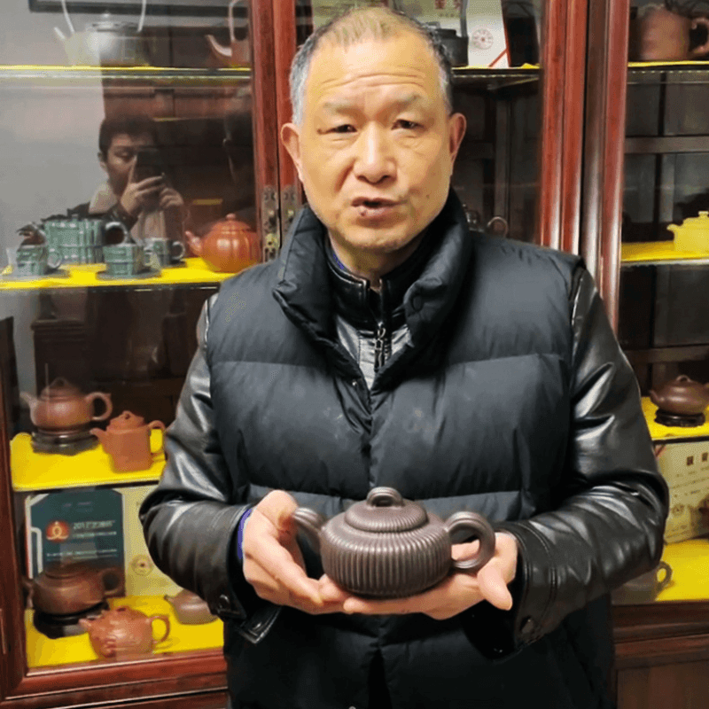 Full Handmade Yixing Zisha Teapot [Jin Wen Biyu] (Meigui Zi Ni - 300ml) - YIQIN TEA HOUSE | yiqinteahouse.com | 200-300ml, full handmade zisha teapot, new arrival, teapot, teaware