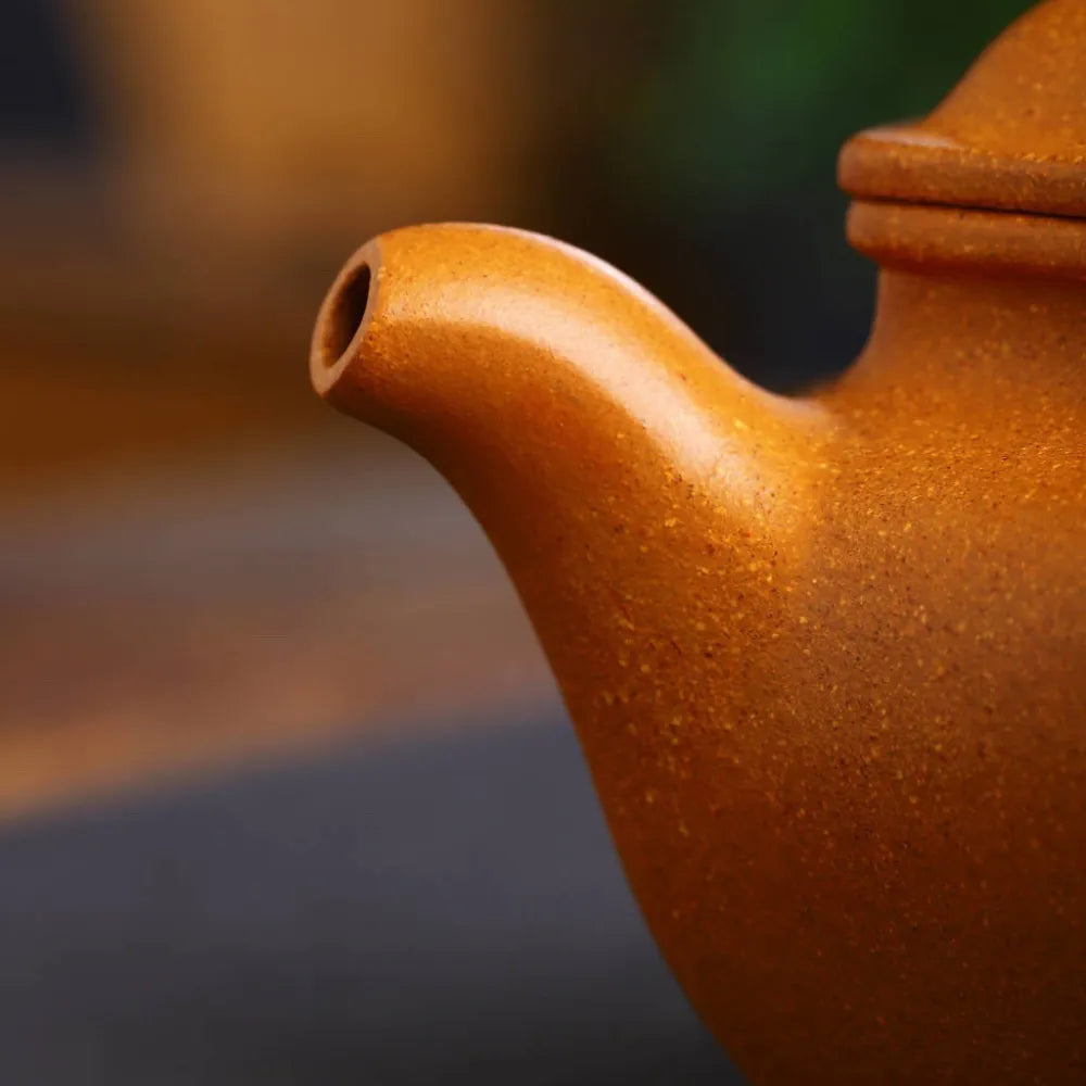 Full Handmade Yixing Zisha Teapot [Liufang Fanggu Pot] (Wucai Lao Duan Ni - 300ml) - YIQIN TEA HOUSE | yiqinteahouse.com | 200-300ml, full handmade zisha teapot, new arrival, teapot, teaware