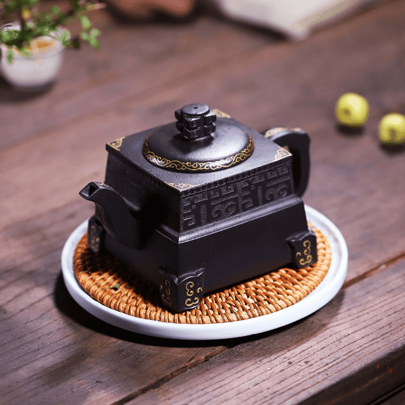 Full Handmade Yixing Zisha Teapot [Megatron] (Shi Huang - 380ml) - YIQIN TEA HOUSE | yiqinteahouse.com | >300ml, full handmade zisha teapot, new arrival, teapot, teaware