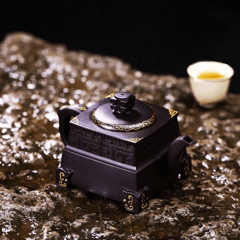 Full Handmade Yixing Zisha Teapot [Megatron] (Shi Huang - 380ml) - YIQIN TEA HOUSE | yiqinteahouse.com | >300ml, full handmade zisha teapot, new arrival, teapot, teaware