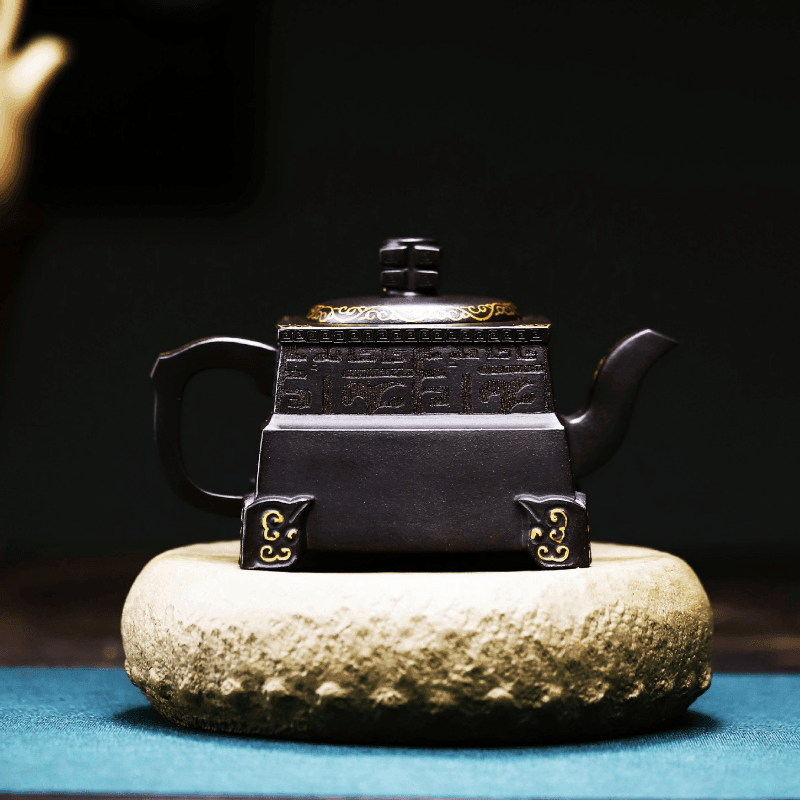 Full Handmade Yixing Zisha Teapot [Megatron] (Shi Huang - 380ml) - YIQIN TEA HOUSE | yiqinteahouse.com | >300ml, full handmade zisha teapot, new arrival, teapot, teaware