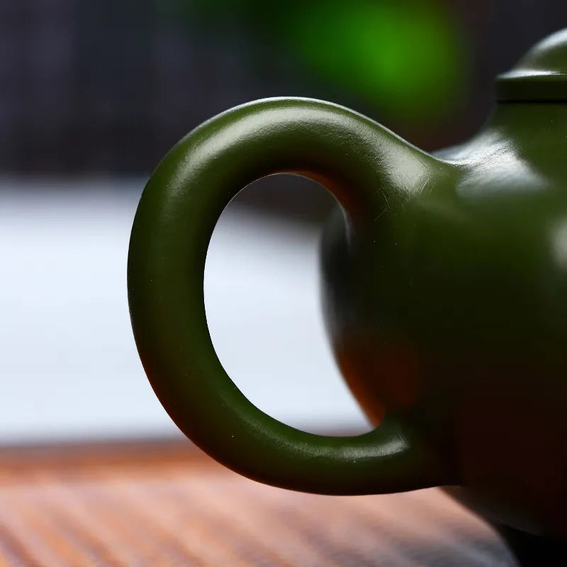 Full Handmade Yixing Zisha Teapot [Nande Hutu] (Douqing Sha - 200ml) - YIQIN TEA HOUSE | yiqinteahouse.com | 200-300ml, full handmade zisha teapot, new arrival, teapot, teaware