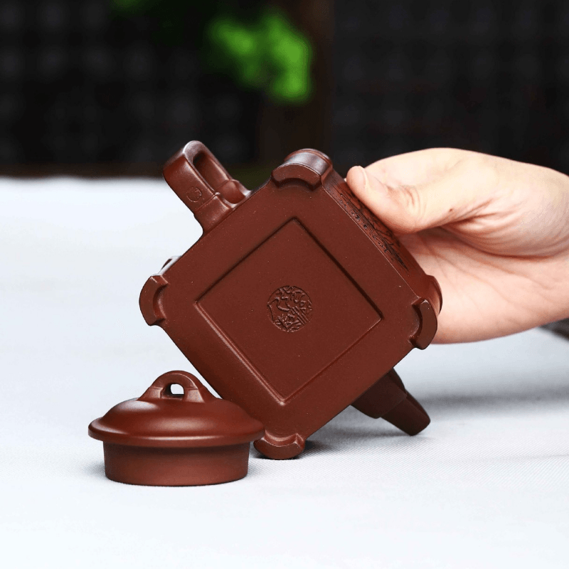 Full Handmade Yixing Zisha Teapot [Qingfeng Yulu] (Lao Zi Ni - 220ml) - YIQIN TEA HOUSE | yiqinteahouse.com | 200-300ml, full handmade zisha teapot, new arrival, teapot, teaware