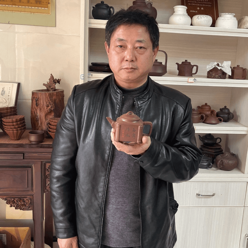 Full Handmade Yixing Zisha Teapot [Qingfeng Yulu] (Lao Zi Ni - 220ml) - YIQIN TEA HOUSE | yiqinteahouse.com | 200-300ml, full handmade zisha teapot, new arrival, teapot, teaware