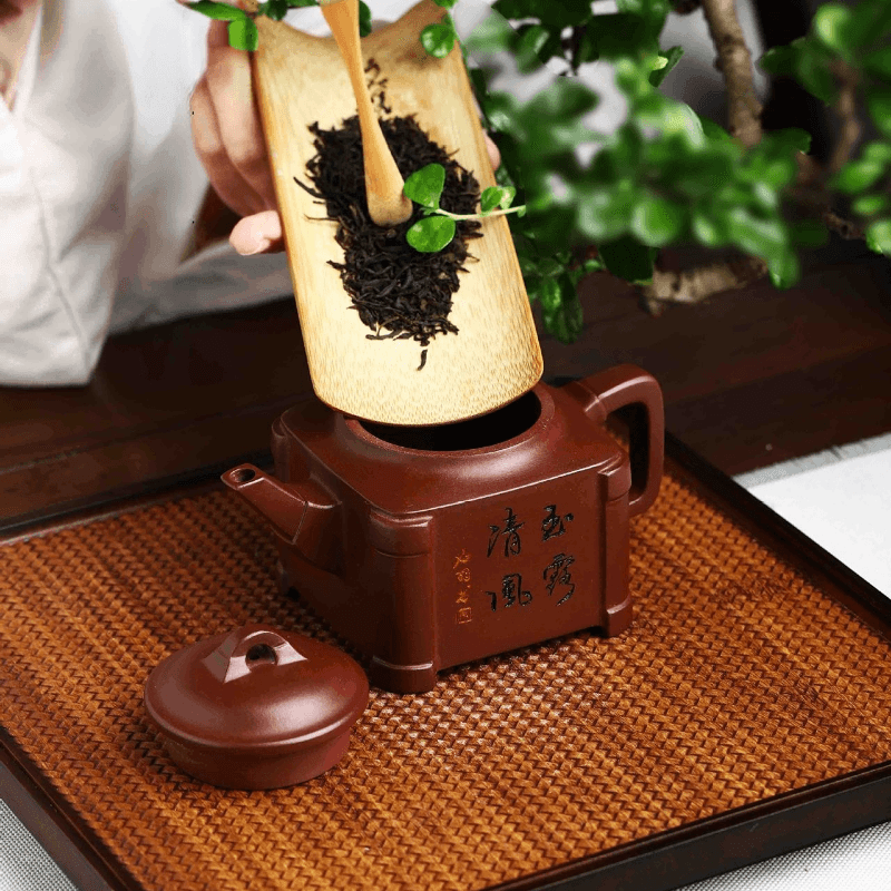 Full Handmade Yixing Zisha Teapot [Qingfeng Yulu] (Lao Zi Ni - 220ml) - YIQIN TEA HOUSE | yiqinteahouse.com | 200-300ml, full handmade zisha teapot, new arrival, teapot, teaware